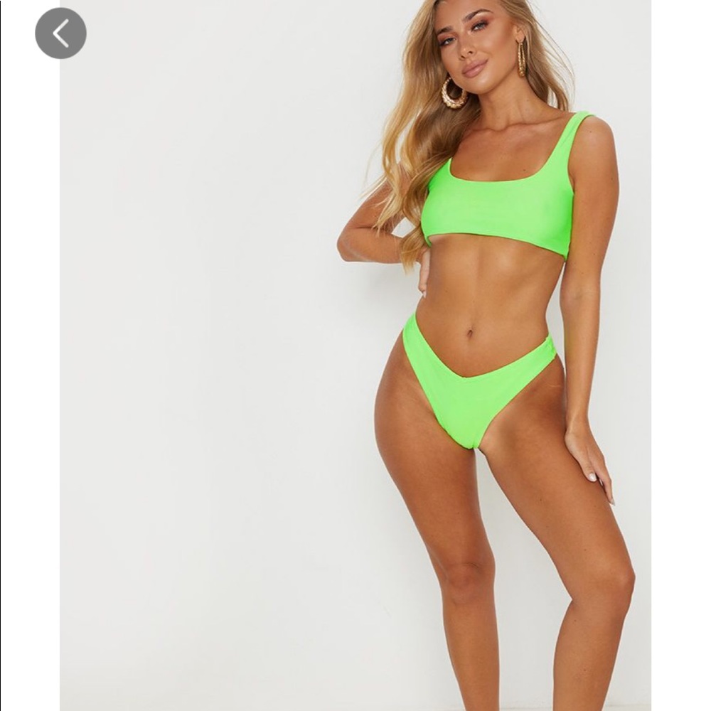 Neon bikini bottom